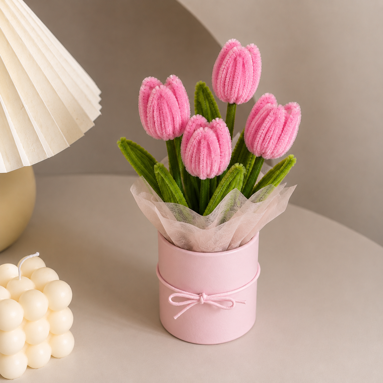 Blush Tulip Charm