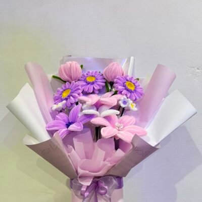 Lilac handmade bouquet