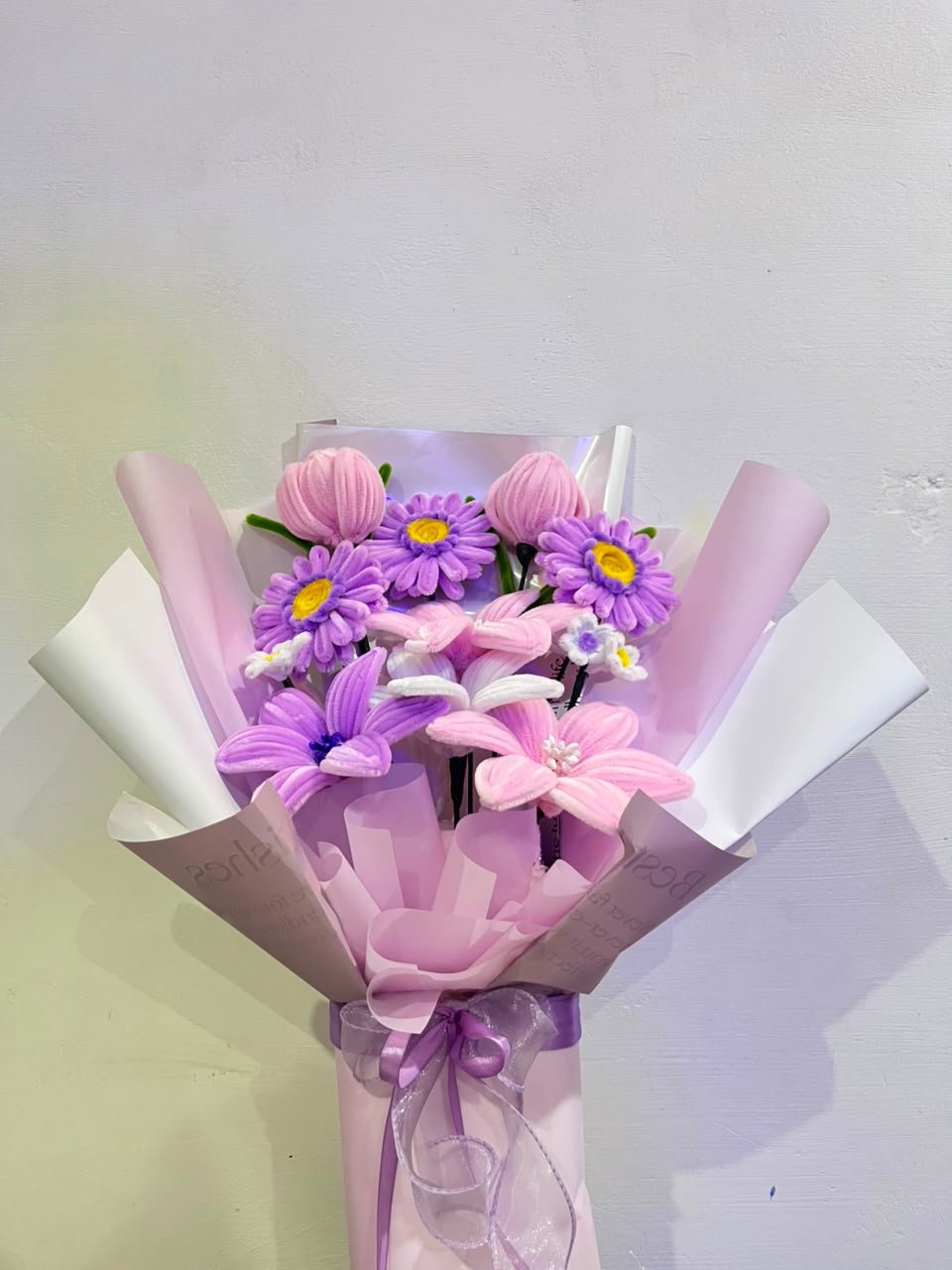 Lilac handmade bouquet