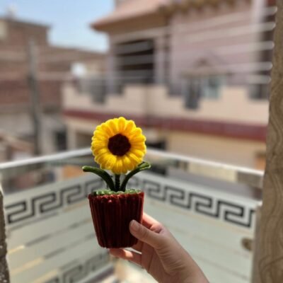 Sunflower Mini Pot