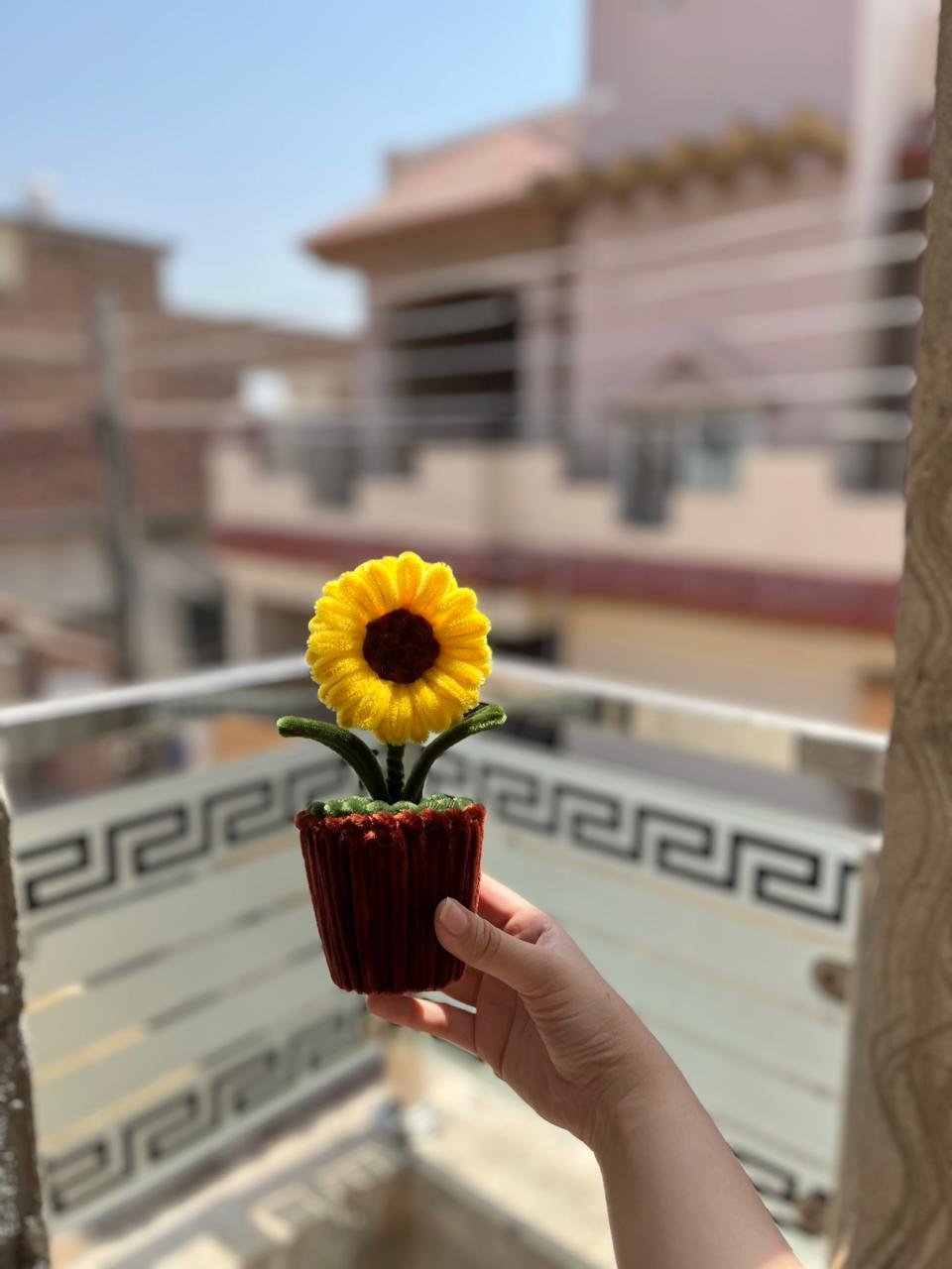 Sunflower Mini Pot