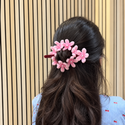 Daisy Bun Hair Clip