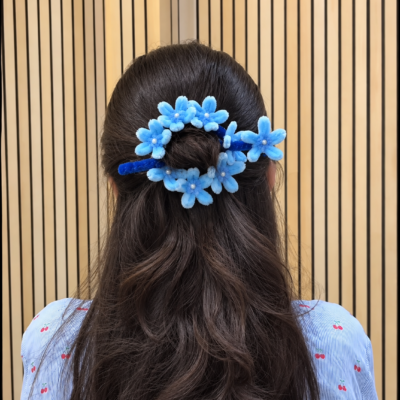 Daisy Bun Hair Clip