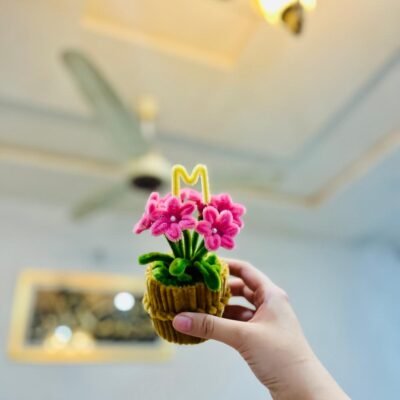 Initial Flower Pots