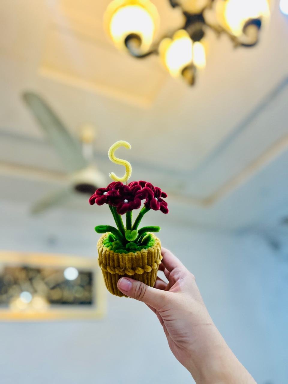 Initial Flower Pots